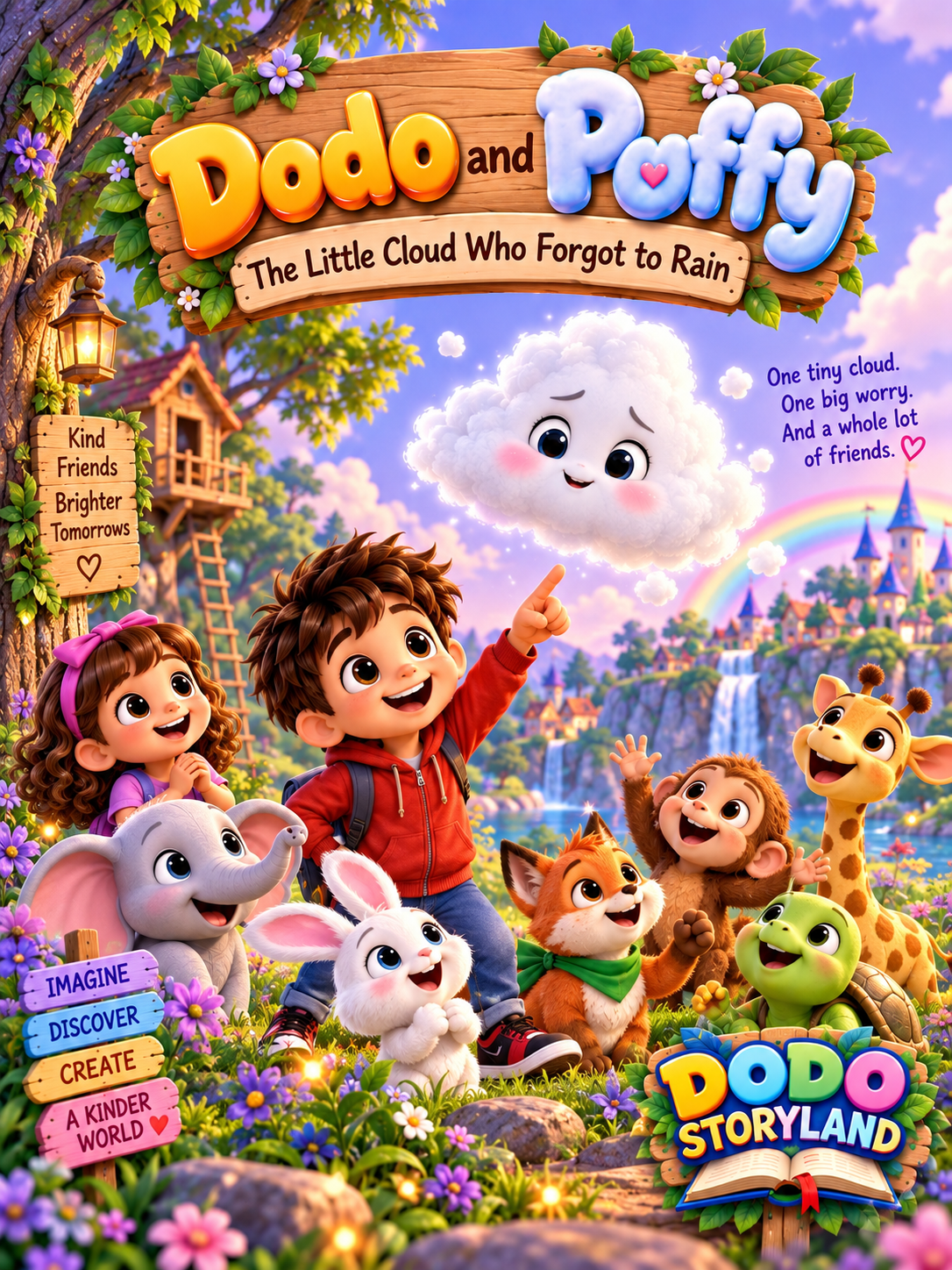 Dodo and Puffy: The Little Cloud Who Forgot to Rain