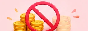 Coins with a not-allowed symbol